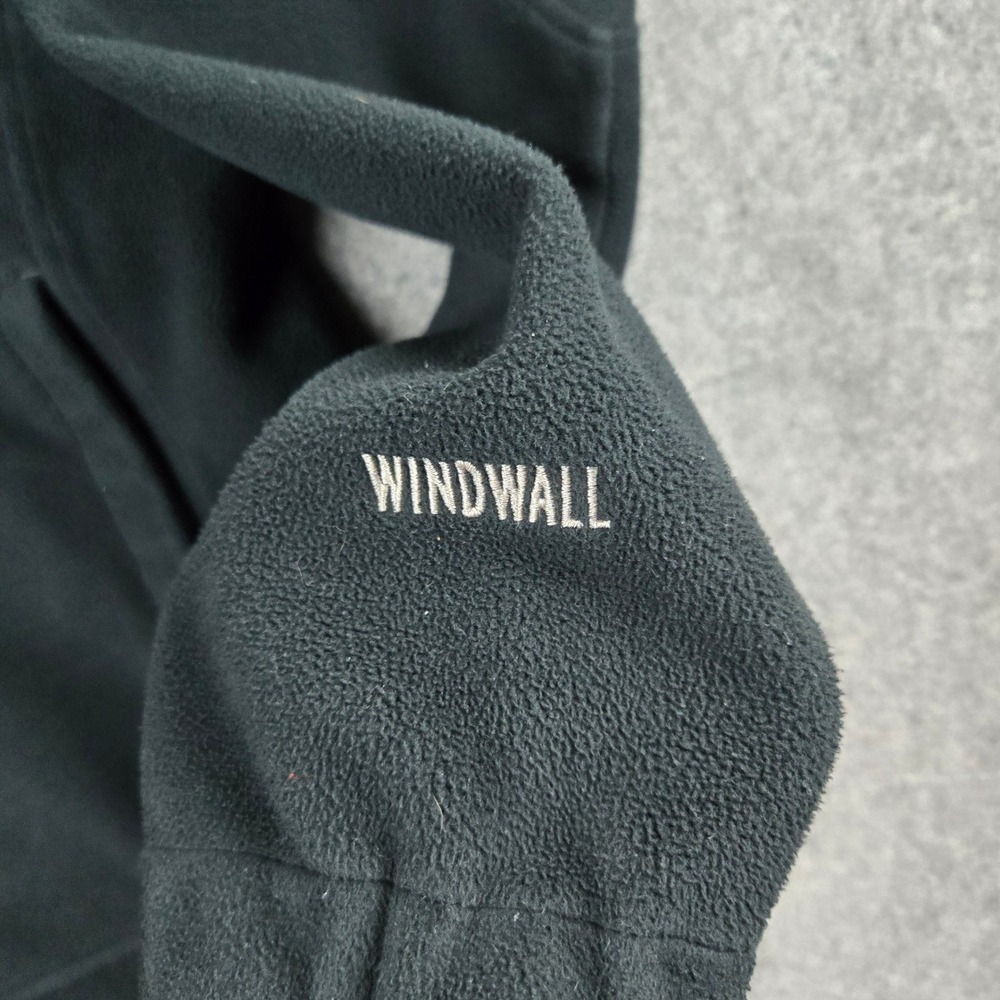 The North Face Windwall Fleece Jacket Womens Large Black Full Zip Outdoor - Picture 7 of 16